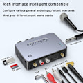 Miniatyrbillede 3 af 5: NFC Digital Display Bluetooth Adapter Bluetooth 5.1 Audio Modtager Sang FM Radio Transmitter 4 i 1 NFC Audio Adapter