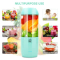 Miniatyrbillede 3 af 5: Blender Smoothie Makers, Mini Bærbar Blender, Smoothie Shake Maker, Bærbar Blender, Frugt Blender, 380 Ml
