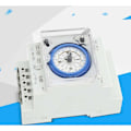 Miniatyrbilde 2 av 5: – Analog timer med synkronmotor og daglig program, timer, 36VAC/DC