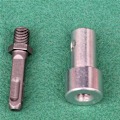 Miniatyrbild 2 av 5: Elektrisk SDS DIY skaft huvudomvandlare tillbehör borr adapter elverktyg jordborr fyrkantig hållbar (C)