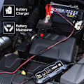 Miniatyrbillede 3 af 5: 5A intelligent automatisk oplader, 6V og 12V batterioplader, batterivedligeholdelse, drypladning og desulfator med temperaturkompensation