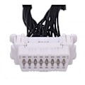 Pikkukuva 2 / 3: 30CM OBD2 OBDII J1962 16-nastainen Y-kaapeliliitin Auton jatkokaapeliadapteri