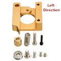 Miniatyrbillede 2 af 5: 3D-printer MK8 1,75 mm filament ekstruder kit MK8 med alle metalrammer til Makerbot Reprap venstre hånd