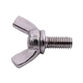 Miniatyrbillede 5 af 5: Gevind 304 rustfrit stål tommelfinger hånd bolt skrue 5stk
