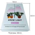 Miniatyrbillede 4 af 5: LED Grolys - 12H Automatisk Tidsstyring Justerbar Ring til Havepotteplanter Starter
