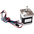 Miniatyrbild 1 av 5: 42 Stepper Motor 17HS8401B 48Mm Längd 1.8A Dubbel för 3D-skrivare/Fräsmaskin/CNC-router