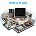 Miniatyrbillede 5 af 5: Videodørklokke Video Intercom 4,3 tommer IPS Skærm Video Intercom System To-vejs Stemmeopkald Nattesyn