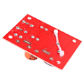 Pikkukuva 1 / 5: 2 kpl 2-tie 80 W DIY-kaiutinjakosuodatinpiiri Diskantti matalataajuinen jakaja Elokuva Hifi Stereo Audio Crossover -suodatin