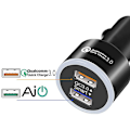 Miniatyrbilde 2 av 5: For Bil Rask Bil Lader Hurtig Ladning 3.0 Dual USB Port Adapter 35W for IPhone 12 Pro Max Mini XR 11 7 8 Plus