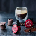 Miniatyrbilde 5 av 5: 10 stk. Fyllbare gjenbrukbare kaffekapsler Filterkopp Maskin Plastfilter, C