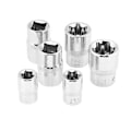 Miniatyrbilde 3 av 5: Tamper Proof Torx Star Bit Socket Set Torx Socket Set E4-E24 1/4 Tommers 3/8 Tommers 1/2 Tommers Drive 14 Pcs