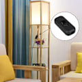 Miniatyrbillede 3 af 5: 5 stk. 6 Ampere Lampe Torpedo Switch Rocker, AC 250V Sort Ledningsudskiftning (Sort)
