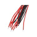 Miniatyrbilde 2 av 3: 20CM 12V Ledningsforbundet For Lysdioder Ledningssett Størrelse: 5mm Flat Topp Farge: Hvit Antall: 10 stk