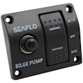 Miniatyrbillede 1 af 5: Til Bilgepumpe Bilgepumpe Kontrol Afbryder Auto Pumpe Panel Afbryder 3 Vejs Afbryder Panel