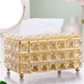Miniatyrbilde 3 av 5: Mote Nordisk Krystall Serviettboks, Bord Serviett Oppbevaringsboks, Diamant Holder Bar, Stue Innredning, Gave B