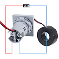 Miniatyrbillede 5 af 5: 2 stk. Hertz strømspændingsmålere, digitalt voltmeter 3In1 22Mm amperemeter Hz-måler AC 60-500V strømfrekvensindikator