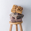 Miniatyrbild 5 av 5: Mikrofiber Leopard Badhandduk Snabbtorkande Handduksset Mjuk Björnsform Julgåva Gymhandduk Vattenabsorption Sexig Brun