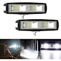 Miniatyrbilde 2 av 5: 48W LED-lykt arbeidslys LED-lys tåkelys 12-30V for motorsykkel lastebil båt traktor tilhenger terrengkjøring arbeidslys LED 4 stk
