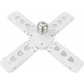 Pikkukuva 2 / 5: LED-tallivalot - himmennettävät tallin kattovalot, 6000LM 6500K E27/B22 LED-tallivalot, joissa on 4 säädettävää paneelia talleihin, työpajoihin, sisätiloihin