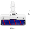 Miniatyrbillede 2 af 5: Elektrisk Hovedrullebørste til V8/V9/V9B/V10/V11 Støvsugertilbehør, Smal Pitch 5,8 mm