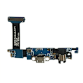 Miniatyrbilde 4 av 5: 2X USB Dokk Lading Port Flex Kabel for Galaxy S6 Edge / G925F med Mikrofon og Hodetelefonuttak Erstatning
