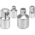 Miniatyrbillede 1 af 4: 4 stk. Ratchet Adapter Adapter Sæt Stik Adapter Ratchet 1/2\" til 3/8\",3/8\" til 1/2\",1/4\" til 3/8\",3/8\" til 1/4 \"Reducerende Adaptere til Stikdåser og Bits