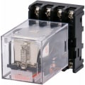 Pikkukuva 2 / 5: MK2P-I AC 220V rele DPDT käämi 8-napainen pistoliitin PYF83A:n kanssa