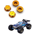 Pikkukuva 5 / 5: 4 kpl 17 mm M10 metallipyörän kuusiomutterin kansi NT002 JLB Racing CHEETAH 11101 21101 J3 Speed ​​1/10 RC-auton päivitysosat, 3