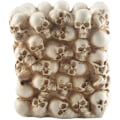 Miniatyrbillede 2 af 5: Kranium Ornament Skelet Stationær Holder Hjemmekontor Skrivebord Opbevaringsboks Blyant Kosmetisk Opbevaringsboks