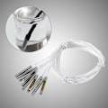 Miniatyrbilde 4 av 5: 10 stk PT100 Vanntett Sensor Probe for Temperaturkontroll Digital Temperatur Sensor 4 x 30mm x 50cm