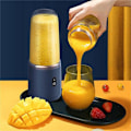 Miniatyrbild 4 av 5: Bärbar Saftkopp med 6 Blad, Fruktkopp, Automatisk Elektrisk Saftpress, Smoothieblender, Matberedare, A