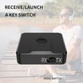 Miniatyrbillede 2 af 5: Bluetooth 5.0 Audio Modtager Adapter/Transmitter Combo USB TV Bil Adapter Kompatibel med Computer