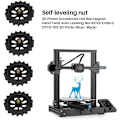 Miniatyrbild 1 av 4: 3D-skrivartillbehör Twist Main Auto Nivelleringsmutter Kit för Ender3 CR10 / 10S Hotend (Blå + Svart)