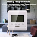 Miniatyrbillede 3 af 5: Tuya Smart WiFi Termostat Programmerbar 16A Elektrisk Gulvvarme Varme Understøtter Alexa Stemmestyring med 3m Ekstern Sensor