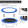 Pikkukuva 5 / 5: Trampolinan sivupeite jousi-trampolinan sivupeite 305cm sininen - Sininen-DENUOTOP