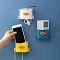 Miniatyrbild 5 av 5: Mobiltelefonväggfäste Universal Väggfäste Fjärrkontroll Förvaringslåda Självhäftande Fjärrkontroll Förvaringslåda