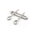 Miniatyrbillede 4 af 5: 10 stk. M4 krog og øje, C til O spændskrue, 304 rustfrit stål, kraftigt spændtråds-hardwarekit, til solsejl, teltbaldakin-installation