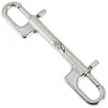 Miniatyrbilde 3 av 5: 316 Rustfritt Stål Dykkekrok Dobbel Hode Utgivelsesfjærkrok Bcd Dykkeutstyr for Dykking