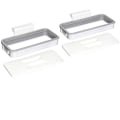 Miniatyrbilde 1 av 5: Hengende søppelposeholder, søppelstativ, søppelposeholder-arrangør, søppelbøtte for skap, med lokk søppelposeholder
