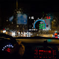 Miniatyrbilde 2 av 5: E350 Bilmonitor HUD Head Up Display Plug and Play Overspeed Alarm Drivstofforbruk Display Hud Projektor