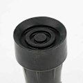 Miniatyrbillede 4 af 5: 4 stk. Standard Anti-Slip Vandrestokspidser Sort Gummi Spids - 19mm