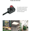 Miniatyrbild 3 av 5: DC 0/1-10V Knob LED-dimmer, Passiv lågspännings-PWM-dimmer för 0-10V eller 1-10V dimbara elektroniska LED-drivrutiner 3 st