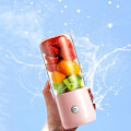 Miniatyrbilde 1 av 5: 380ML Bærbar Blender Trådløs Mini Juicer USB Elektrisk Blender Fruktjuicer for Frukt og Grønnsaker Juicer Maskin-C