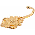 Miniatyrbillede 3 af 5: Rose Vintage Mønster Legering Gardin Holdbacks Tieback Kroge 2 Stk (Guld)
