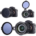 Pikkukuva 2 / 5: 2X Linssifilterinpidike Vaihdon vapautus ND DSLR-kameran valokuvaukseen 72MM