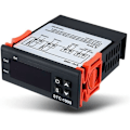 Miniatyrbillede 2 af 5: STC-1000 220V Universal Termostat Temperaturregulator Kalibrering Fahrenheit & Celsius Display + Sensor Sonde