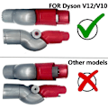 Miniatyrbilde 3 av 5: Fleksibel Adapter for Dyson V12 Lett Støvsuger, Fleksibelt Element for Dyson V12/V10Slim/Digital Slim Lett Støvsuger, Bunnutløsning