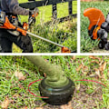 Miniatyrbillede 5 af 5: Universal strengtrimmerline, 3,0 mm nylon strimmer trimmerline, kraftig buskrydder nylonline til bumphoved haveplæneklipper (Twist, 3 mm x