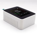 Miniatyrbillede 5 af 5: Luftkvalitetstester CO2 TVOC Meter Temperatur Fugtighedsmåler Enhed Dioxid Monitor Gasdetektor Sensor Sort