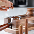 Miniatyrbillede 5 af 5: 2 stk. Kaffekværnsværktøjer Omrører Dispenser Pisk til Kaffe Pulver Dispenser Kaffenål, Sort